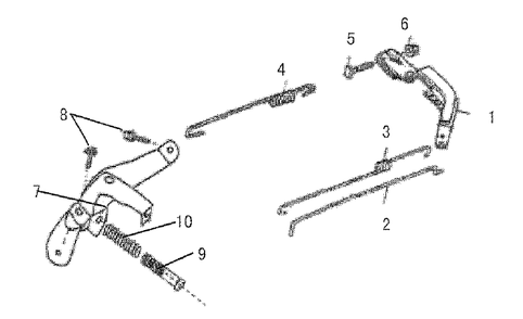 Regulating Control System Diagram and Parts List for (5581121 - 9646014D)(2016) Generac Generator