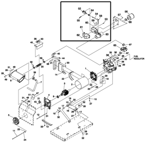 V-Twin Generators Diagram and Parts List for (0307V21679 - 4707V25551)(2007) Generac Generator