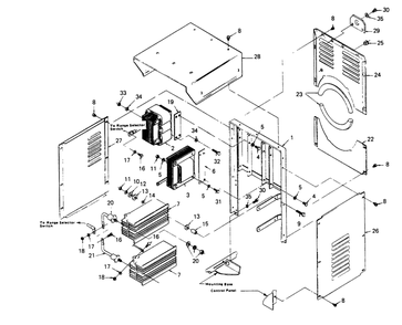 Part Location Diagram of 53108 Generac Support, Choke