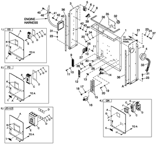 Cpl C2 And C4 Flex Hsb Diagram and Parts List for (4505V06188)(2005) Generac Generator