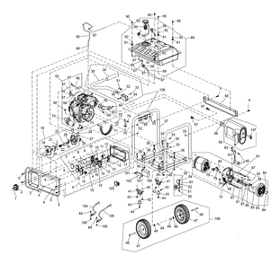 Part Location Diagram of 10000007800 Generac Battery
