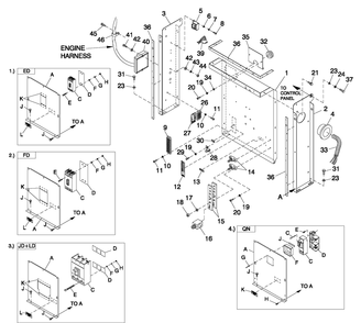Cpl C2 And C4 Flex Hsb Diagram and Parts List for (2707V24492)(2007) Generac Generator