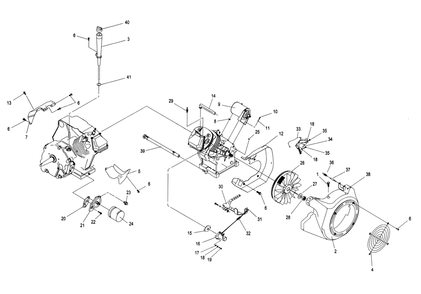 Part Location Diagram of 0A8222 Generac Spring, Governor 8#