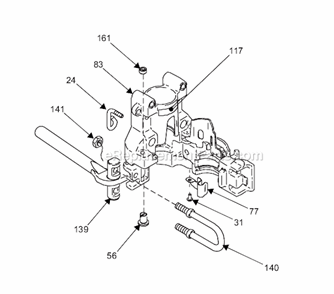 Page C Diagram and Parts List for  Graco Sprayer