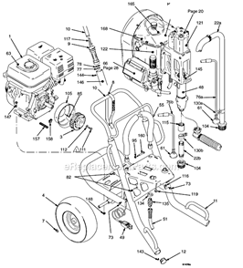 Part Location Diagram of 112798 Graco Screw, Thread Forming