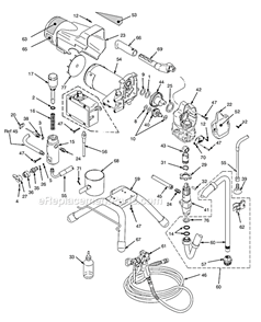 Part Location Diagram of 15G857 Graco Cap