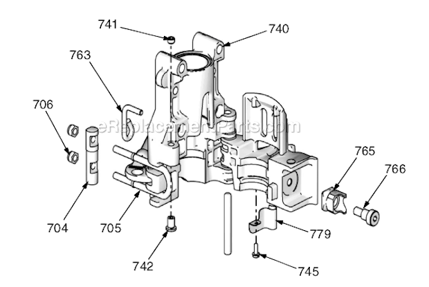 Page G Diagram and Parts List for GMAX7900 248700 Graco Paint Sprayer