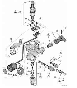Part Location Diagram of 120776 Graco Packing, O-ring 015 Fx75