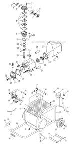 Part Location Diagram of PACP166 Grip-Rite Breather Set