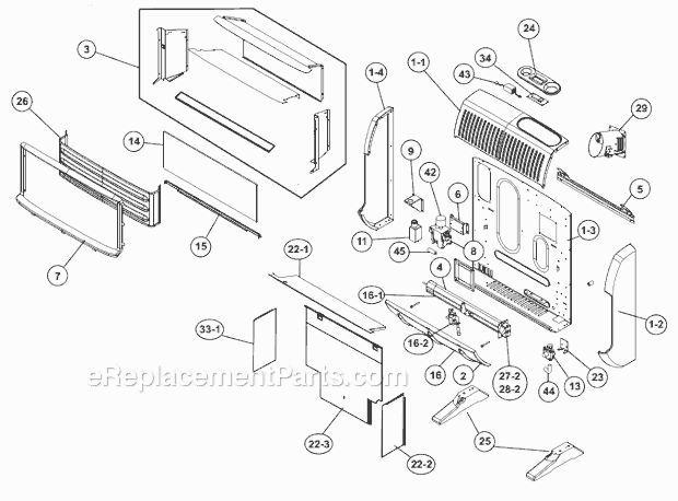 Page A Diagram and Parts List for  Heatstar Heater