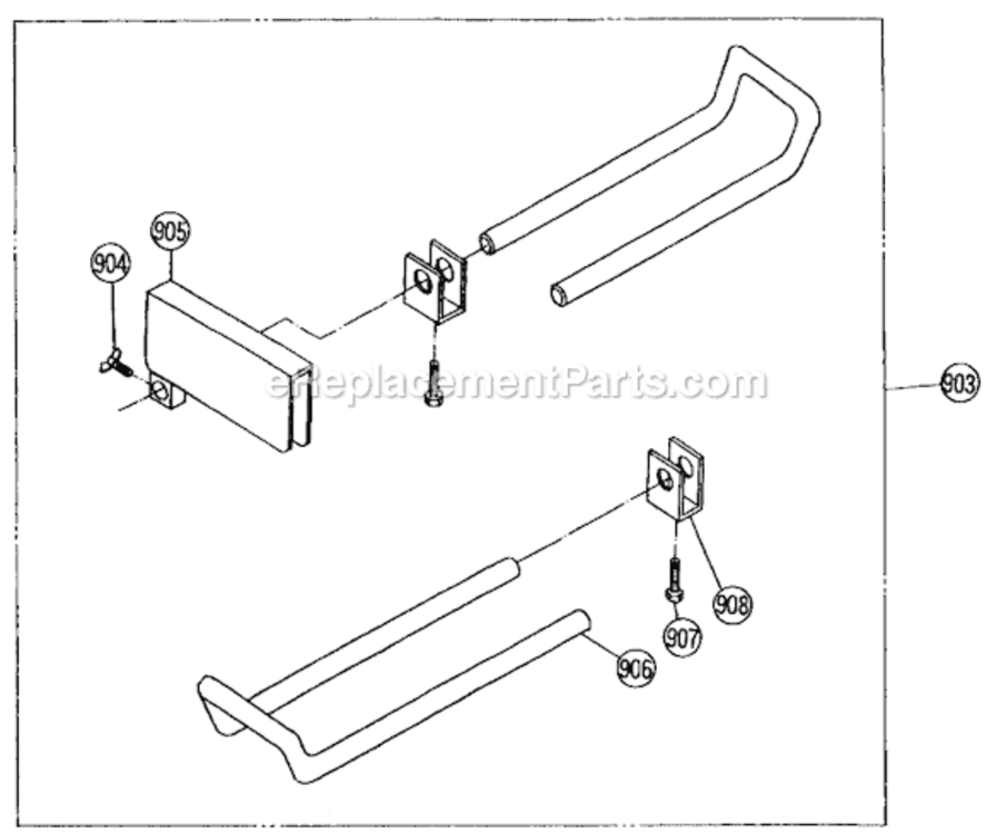 Page C Diagram and Parts List for  Hitachi Miter Saw
