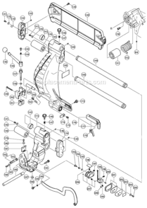 Part Location Diagram of 312488 Metabo HPT Clamp Lever