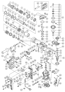 Part Location Diagram of 318590 Metabo HPT STOPPER RING