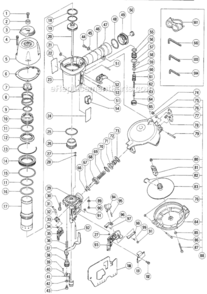 Part Location Diagram of 880175 Metabo HPT Adjuster Spring