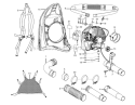 Page A Diagram and Parts List for  Homelite Leaf Blower / Vacuum