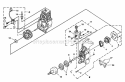 Ignition-Rotor-Starter-Clutch Diagram and Parts List for  Homelite Trimmer