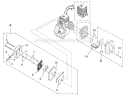 C - Muffler And Air Cleaner Diagram and Parts List for  Homelite Leaf Blower / Vacuum