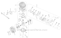Part Location Diagram of 309362003 Homelite Carburetor