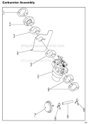Page O Diagram and Parts List for  Homelite Trimmer