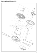 Page E Diagram and Parts List for  Homelite Trimmer