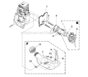Carburetor - Fuel Tank Diagram and Parts List for ST2537S Homelite Trimmer
