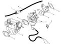 Carburertor Assembly Diagram and Parts List for  Homelite Generator