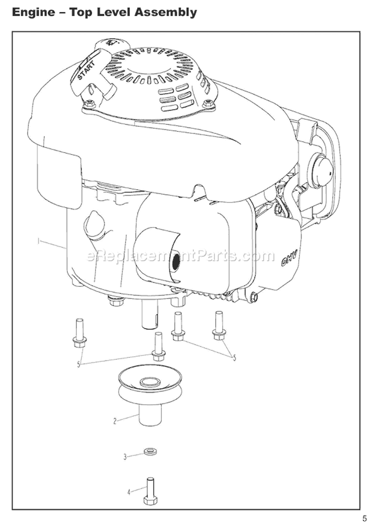 Page B Diagram and Parts List for  Homelite Trimmer