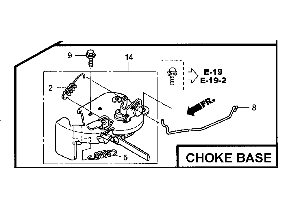 Chose base Diagram and Parts List for  Honda Engine