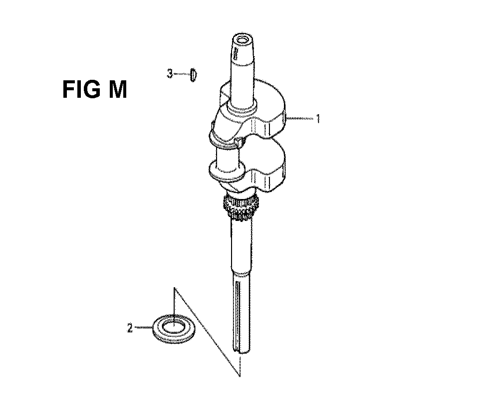 Fig-5 Diagram and Parts List for Type EXA1A Honda Engine