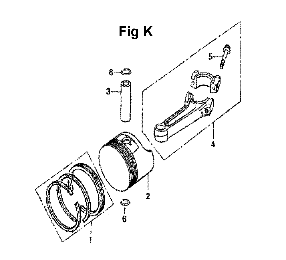 Fig-13 Diagram and Parts List for Type A1YY Honda Engine