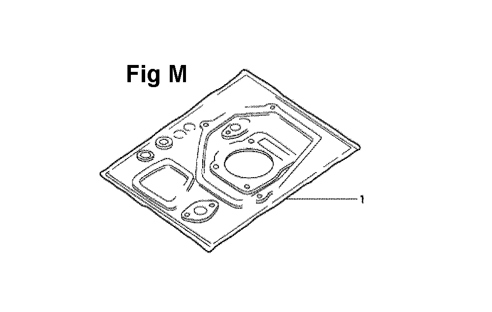 Fig-13 Diagram and Parts List for Type A1L Honda Engine