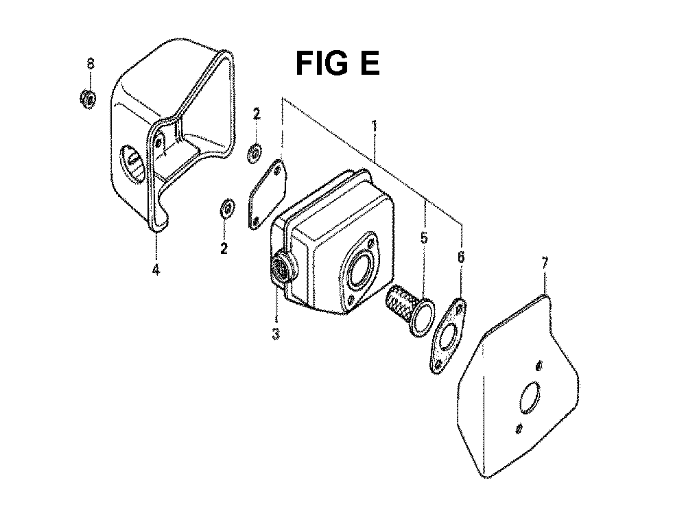Fig-9 Diagram and Parts List for Type N4C Honda Engine
