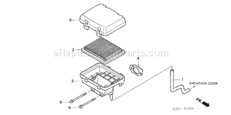 Page A Diagram and Parts List for Type PHA - VIN# GCAH-1000001-9999999 Honda