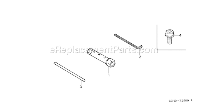 Page L Diagram and Parts List for Type SAT - VIN# GCAAM-1000001-1199999 Honda