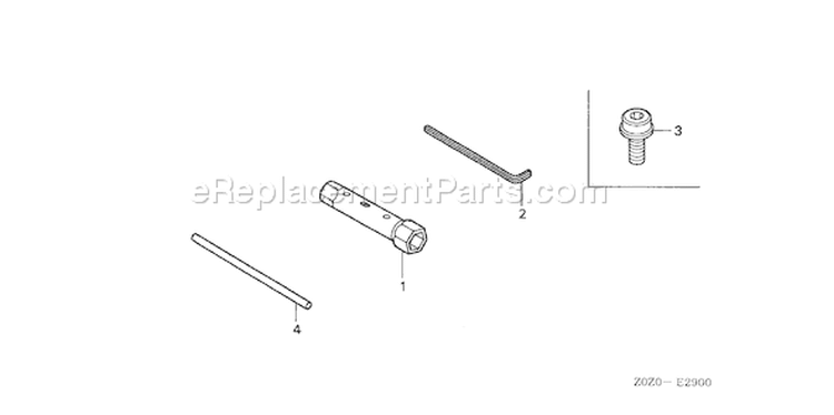 Page L Diagram and Parts List for Type SATA - VIN# GCACM-1100001-9999999 Honda