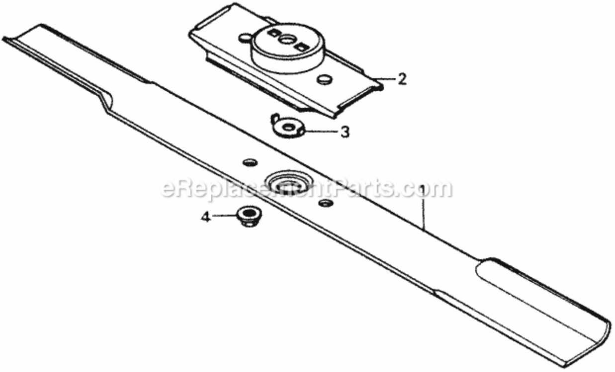 Rotary Blade Diagram and Parts List for Type SVAVIN# VA2-6000001 Honda Lawn Mower