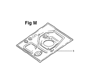 Fig-10 Diagram and Parts List for Type A1Y Honda Engine