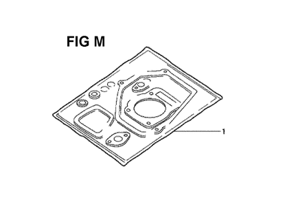 Fig-13 Diagram and Parts List for Type A11 Honda Engine