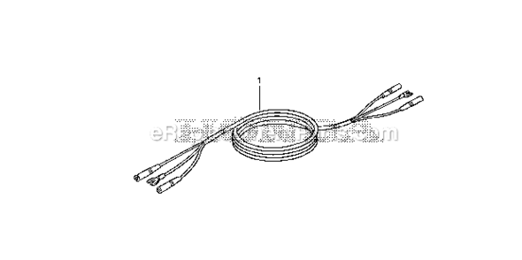 Parallel Cable Kit Diagram and Parts List for A2B Honda Generator