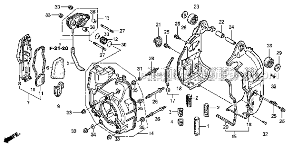 Part Location Diagram of 90019-883-000 Honda Bolt-Flange-5x10