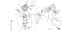 Page C Diagram and Parts List for Type PHA - VIN# GCAH-1000001-9999999 Honda