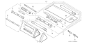 Page R Diagram and Parts List for Type SM12 - VIN# GCAE-1000001-1899999 Honda