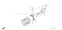Page L Diagram and Parts List for Type A1KS Honda Engine