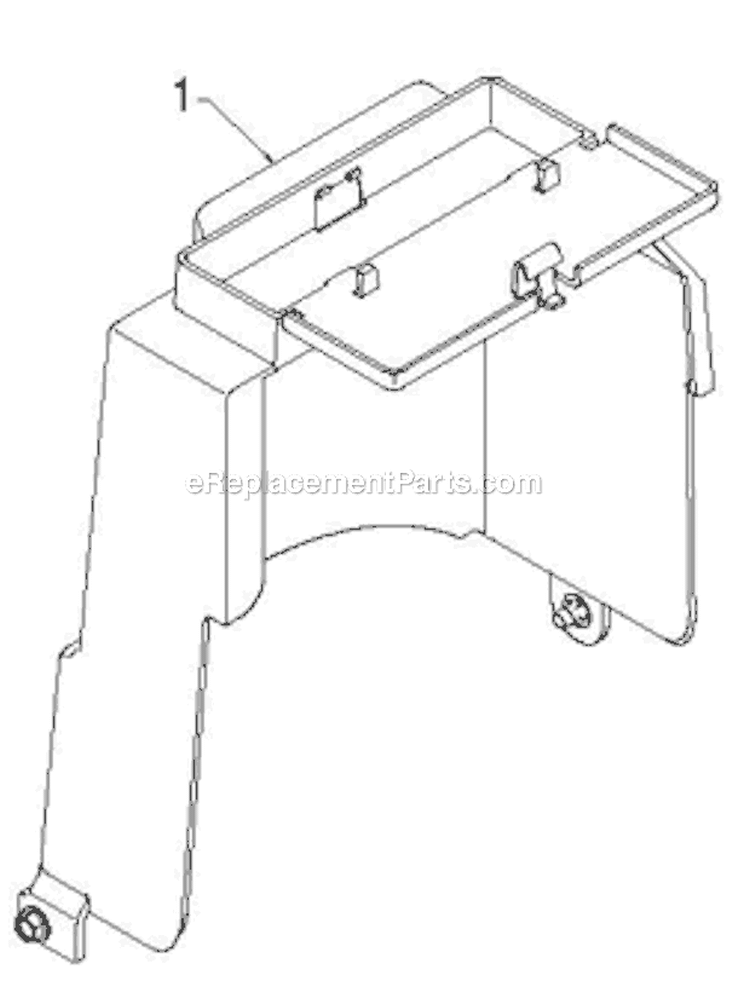 Chassis Engine Pulleys Diagram and Parts List for 96193007105 - 2012-08 Husqvarna Snow Blower