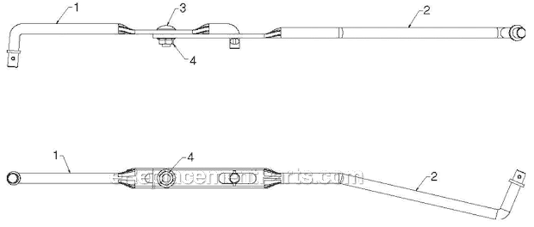 Accessories Diagram and Parts List for 96193007105 - 2012-08 Husqvarna Snow Blower