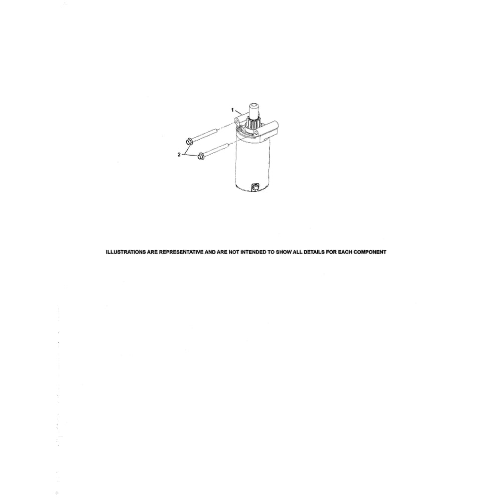 Engine >> Starter Diagram and Parts List for  Husqvarna Lawn Tractor