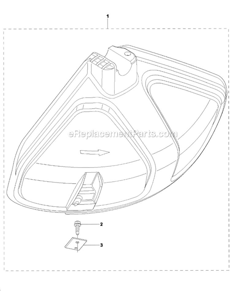 Accessories 1 Diagram and Parts List for 2011-07 Husqvarna Brush Cutter