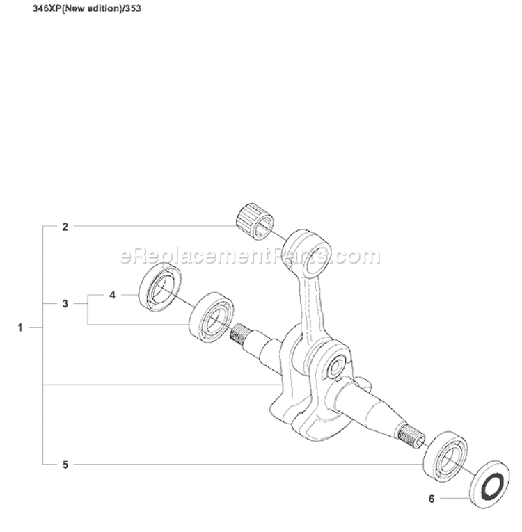 Page G Diagram and Parts List for 2007-08 Husqvarna Chainsaw