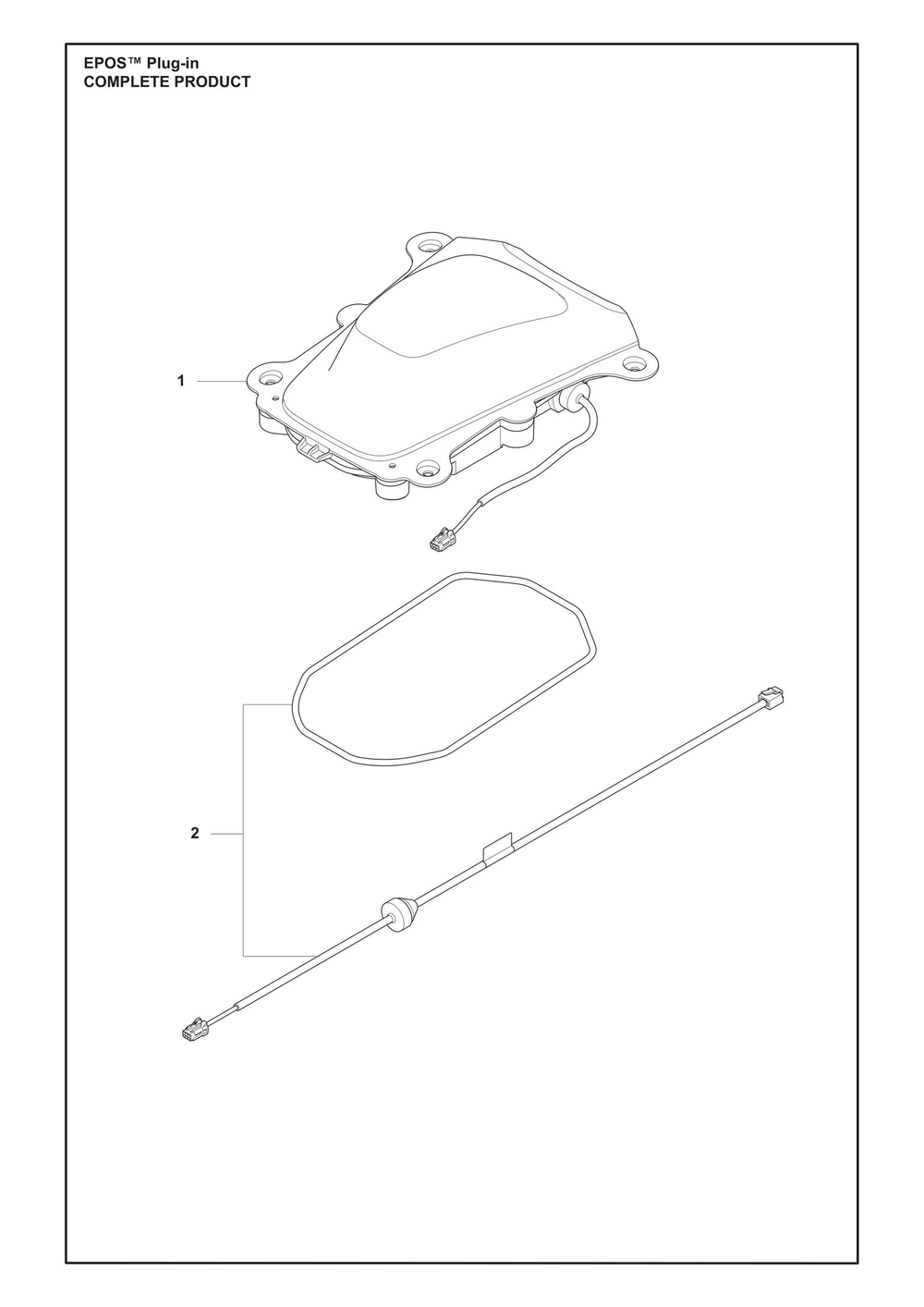 Complete Product Diagram and Parts List for EPOSTMPLUG-IN  Husqvarna Lawn Mower