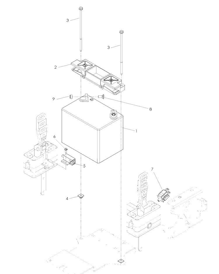 Electrical Diagram and Parts List for (968999717)(2007-11) Husqvarna Lawn Mower